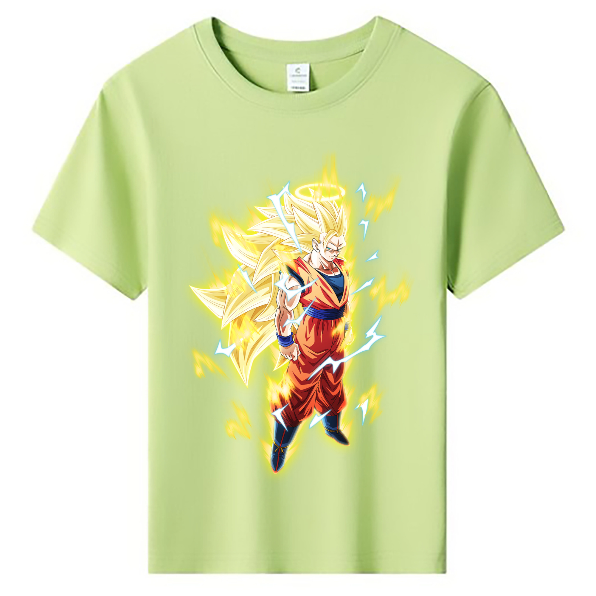 （画像用） ドラゴンボール 孫悟空（そん ごくう）Son Goku カカロット DRAGON BALL Kakarotto 綿100％キッズTシャツ（フロントプリント）